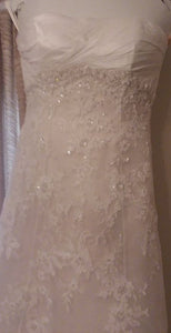 Casablanca 'fall-2009/style-1955' wedding dress size-08 PREOWNED