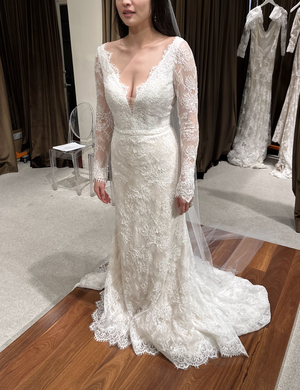Allison Webb 'Prescott' wedding dress size-08 SAMPLE