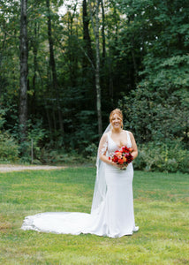 Alyssa Kristin 'Vivian' wedding dress size-10 PREOWNED