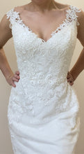 Load image into Gallery viewer, Lillian West &#39;Natural Waist Fit and Flare with Lace Details 66012&#39;
