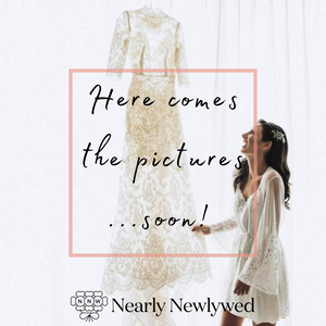 colourYbridal 'Lace Off-the-Shoulder A-line Wedding Dress'