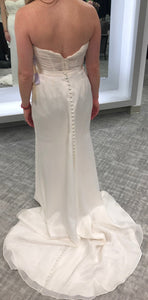Monique Lhuillier '12TS1305PLEX' wedding dress size-04 NEW