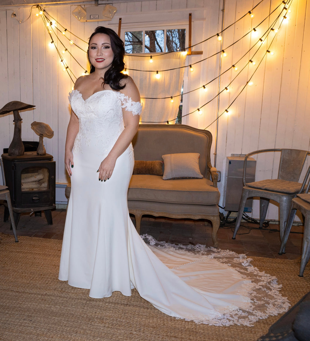 Sophia Tolli 'Millee Y3113' wedding dress size-10 PREOWNED