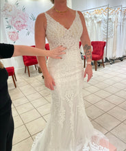 Load image into Gallery viewer, Private Collection &#39;Roxy - Hand Made Sleeveless V-Neck Trumpet Wedding Dress&#39;
