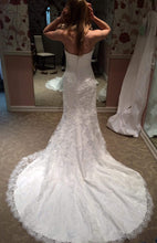 Load image into Gallery viewer, Maggie Sottero &#39;Chesney&#39; size 2 used wedding dress back view on bride
