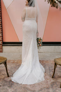 Alena Leena 'Dara' wedding dress size-10 PREOWNED