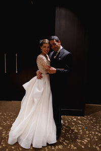 Paloma Blanca '4744' wedding dress size-06 PREOWNED