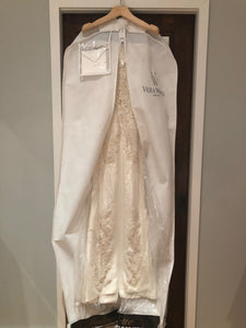 Vera Wang 'Adelia' size 2 used wedding dress view of dress in bag
