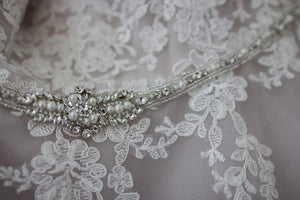 Rebecca Ingram 'Olivia' size 24 used wedding dress view of fabric