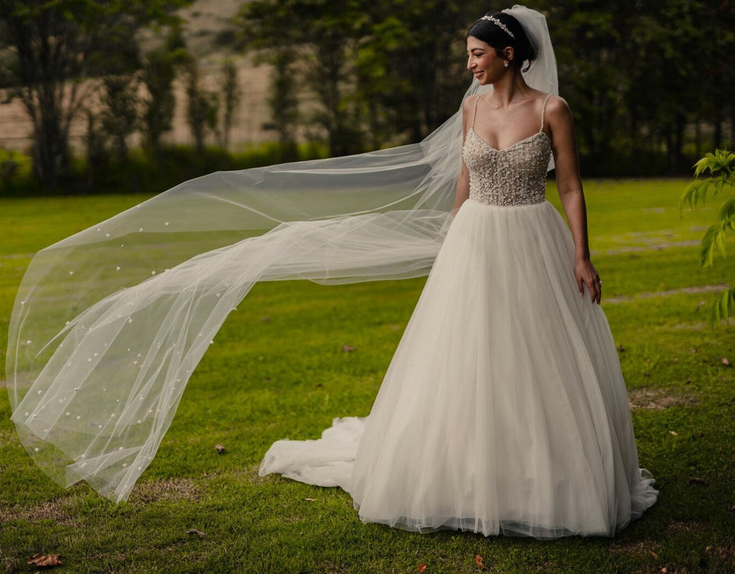Pronovias 'Drew' wedding dress size-04 PREOWNED