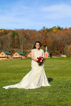 Load image into Gallery viewer, Sophia Tolli &#39;Lysa&#39; size 12 used wedding dress front view on bride
