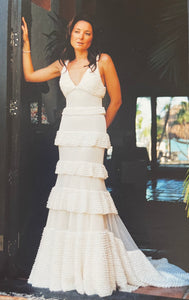 Vera Wang '12164B' wedding dress size-04 PREOWNED