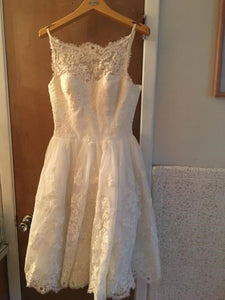 Priscilla of Boston 'Trish Vineyard Collection' wedding dress size-10 SAMPLE