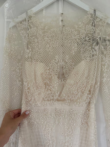 Monique Lhuillier 'Sarah' wedding dress size-04 NEW