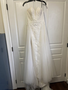 Pronovias 'Forza' wedding dress size-08 SAMPLE