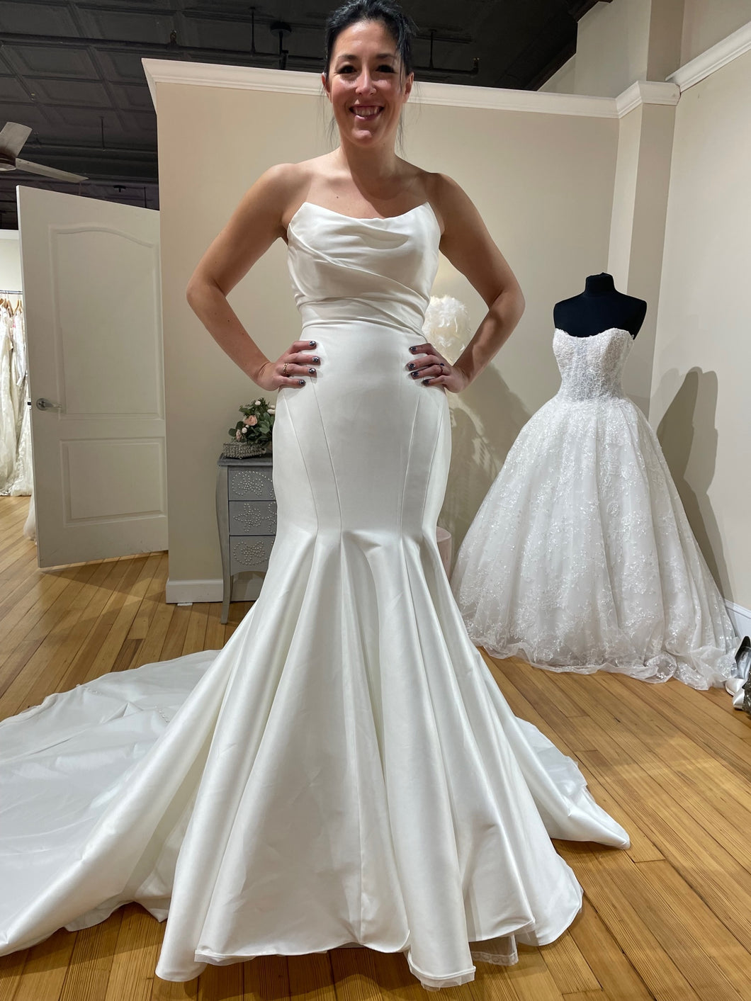 Enzoani 'Seraphine' wedding dress size-06 PREOWNED