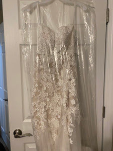 David's Bridal '10012816' wedding dress size-08 NEW