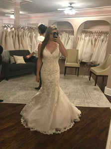 Lillian West '6486' wedding dress size-06 NEW