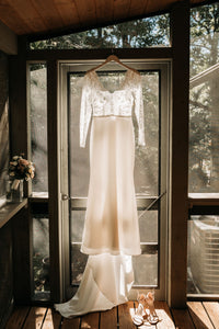 Anais Anette 'RaeRae L/S (Mermaid 70)' wedding dress size-02 PREOWNED
