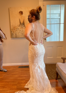 Enzoani 'Olyvia ' wedding dress size-08 NEW
