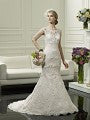Load image into Gallery viewer, Moonlight Couture &#39;1249&#39; size 10 new wedding dress front view on model
