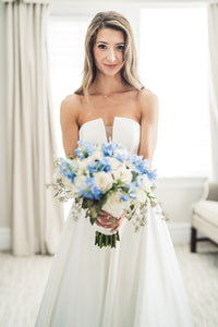 Paloma Blanca '#4888' wedding dress size-02 PREOWNED