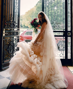 Alena Leena 'Bells' wedding dress size-04 PREOWNED
