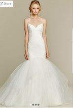 Load image into Gallery viewer, Hayley Paige &#39;Blush&#39; size 12 sample wedding dress front view on model
