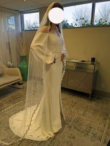 Alexandra Grecco 'Leo ' wedding dress size-04 NEW