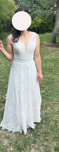 Gracyn Elizabeth '55074' wedding dress size-04 PREOWNED