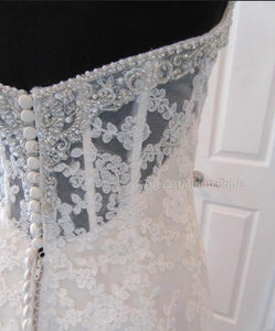 kenneth winston '1666' wedding dress size-10 SAMPLE