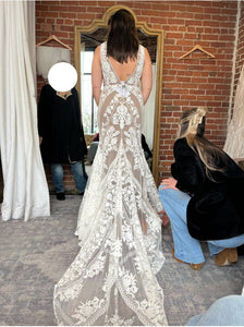 Rue de seine 'Jackson' wedding dress size-12 NEW