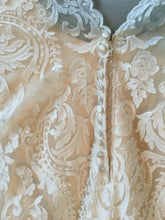 Load image into Gallery viewer, Maggie Sottero &#39;Winifred&#39; size 4 used wedding dress view of material
