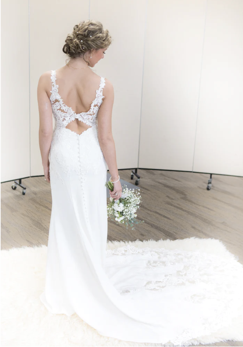 Stella York '6834CK' wedding dress size-04 PREOWNED