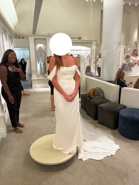 Martina Liana '1453' wedding dress size-08 NEW