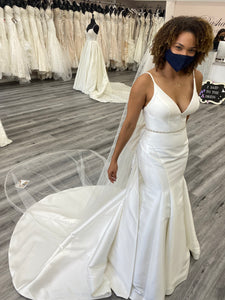 Martina Liana '1254' wedding dress size-10 PREOWNED