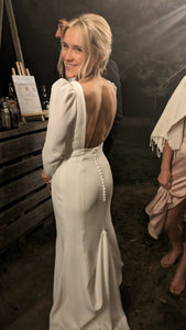 Pronovias 'ANTELOPE' wedding dress size-06 PREOWNED