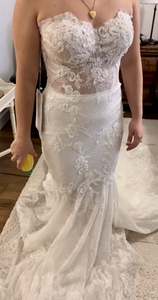 Maria Farabinni 'Anne' wedding dress size-08 SAMPLE