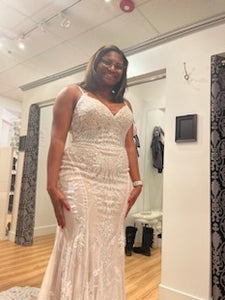 Allure Bridals 'D288 Tiana' wedding dress size-12 NEW