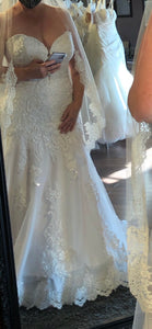 Mori Lee 'Rubina' wedding dress size-10 NEW
