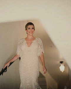 Marchesa 'Claudia' wedding dress size-06 PREOWNED