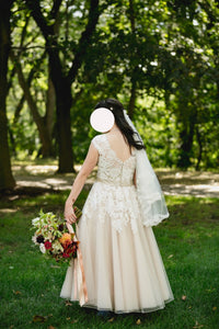 Justin Alexander '8815' wedding dress size-08 PREOWNED