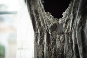 Suzanna M. Designs 'FIORELLA' wedding dress size-10 PREOWNED