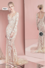 Load image into Gallery viewer,  Zuhair Murad &#39;Penny&#39; size 2 used wedding dress front view on model
