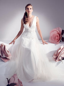 Jenny Packham 'May' wedding dress size-06 PREOWNED
