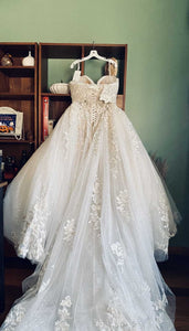 Demetrios 'DP453' wedding dress size-18 NEW
