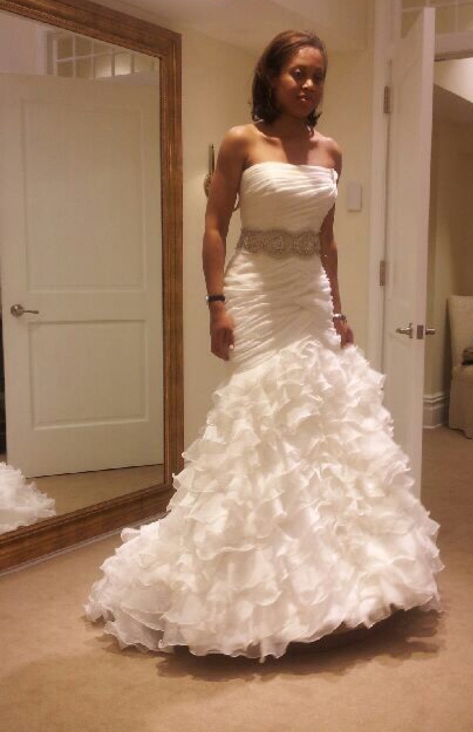 San Patrick 'Edimburgo' wedding dress size-02 PREOWNED