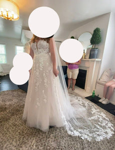 Stella York 'SY7073' wedding dress size-06 NEW