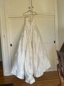 Reem Acra 'flock of angels' wedding dress size-10 NEW