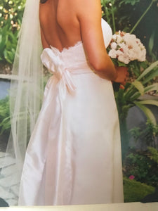 amy kuschel 'Rosalyn' wedding dress size-04 PREOWNED